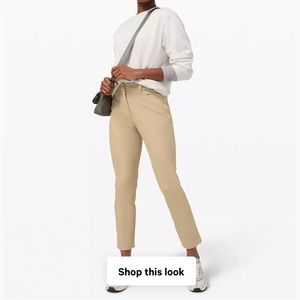 Lululemon City Sleek 5 Pocket 7/8 Pant